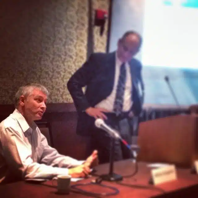 Adrian and Jay Speaking