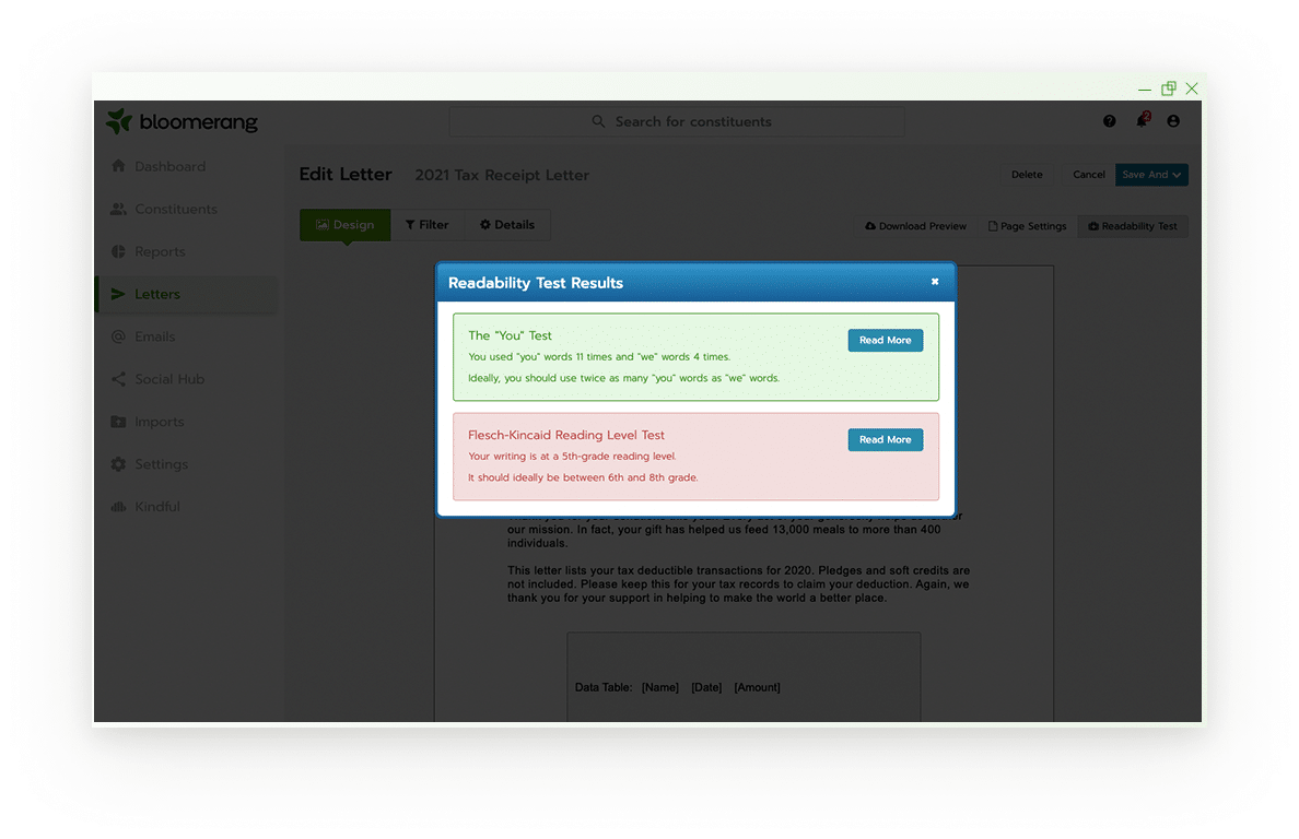 Assess your communications for readability to help improve donor engagement and retention. 