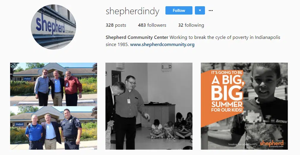 nonprofit Instagram