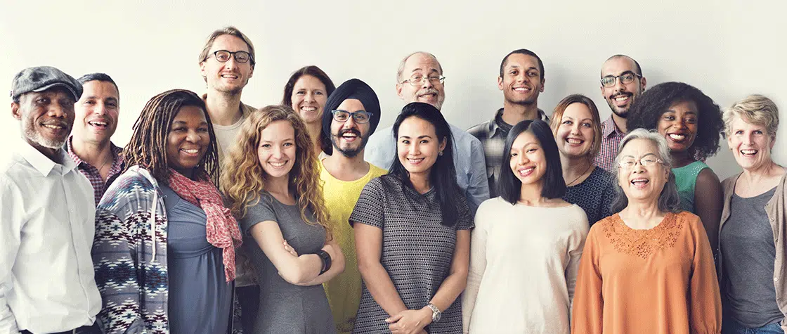 group of diverse people