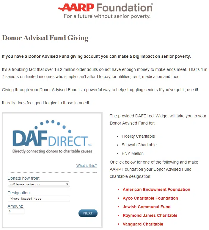 DAF AARP