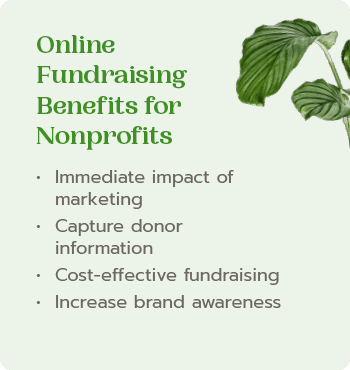 These are the benefits of online fundraising for nonprofits