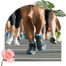 A 5K race is an effective peer-to-peer fundraising idea. 