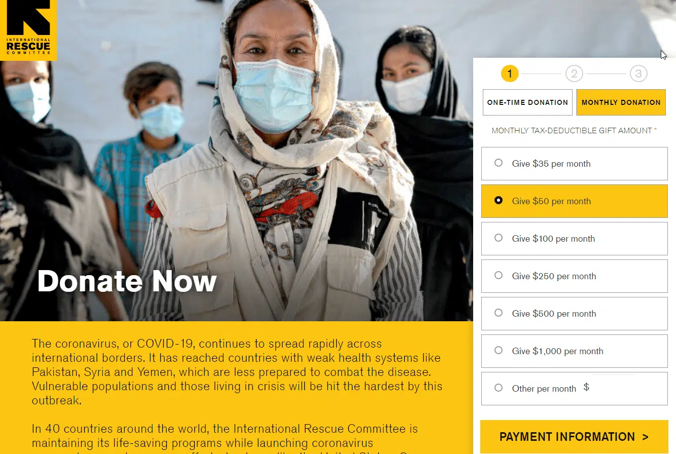 international rescue committee image