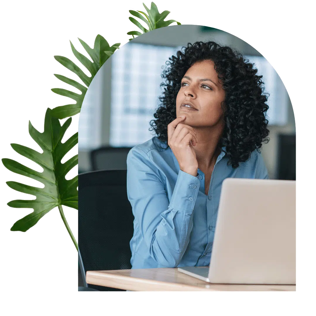 Nonprofit employee using Bloomerang