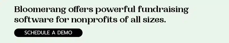 Bloomerang offers powerful fundraising software for nonprofits.