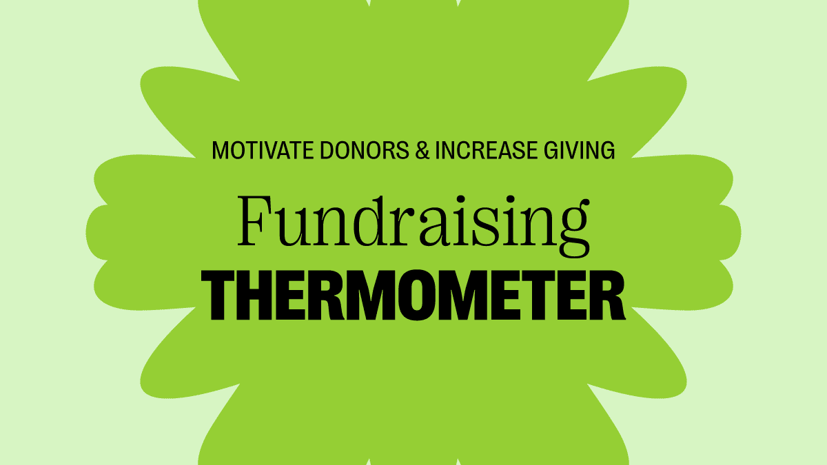 Fundraising thermometer