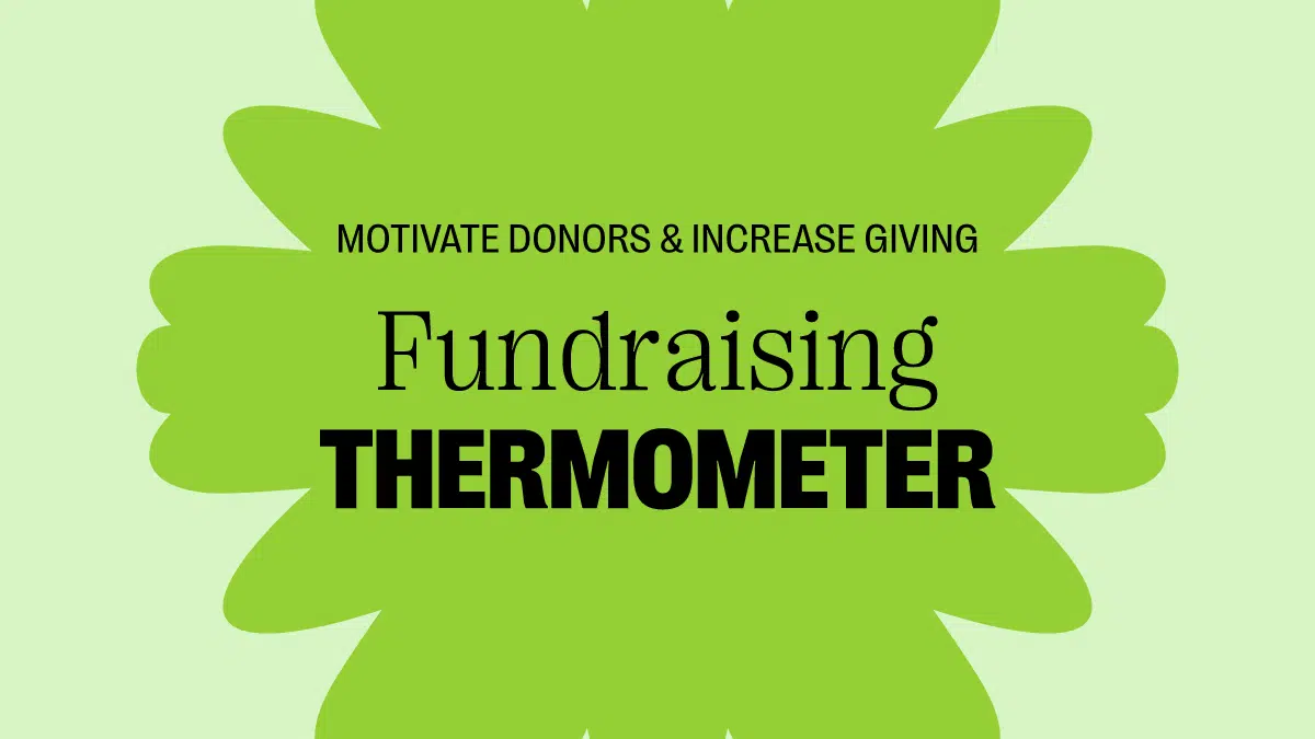Fundraising thermometer