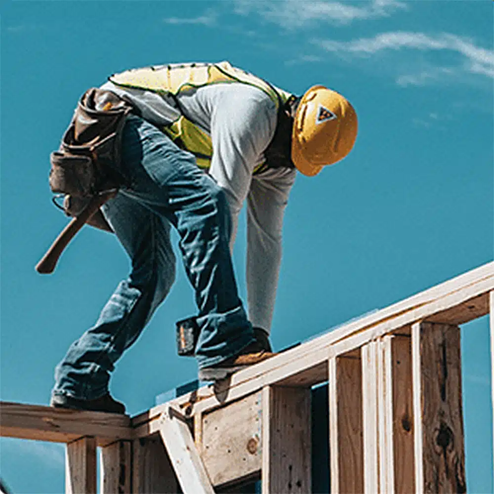 Habitat for Humanity worker