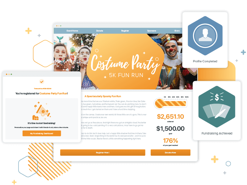 This image shows an example of a campaign on Classy’s peer-to-peer fundraising platform.