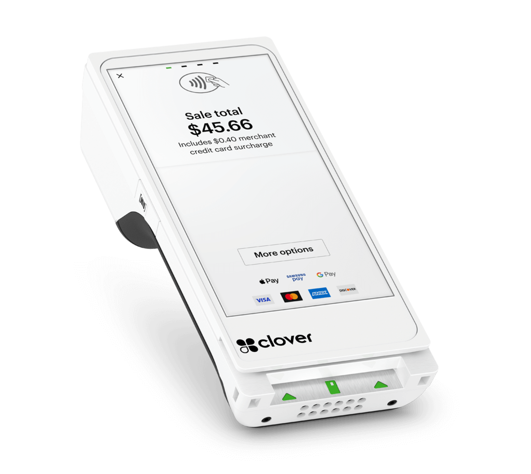 Example of Clover’s POS system