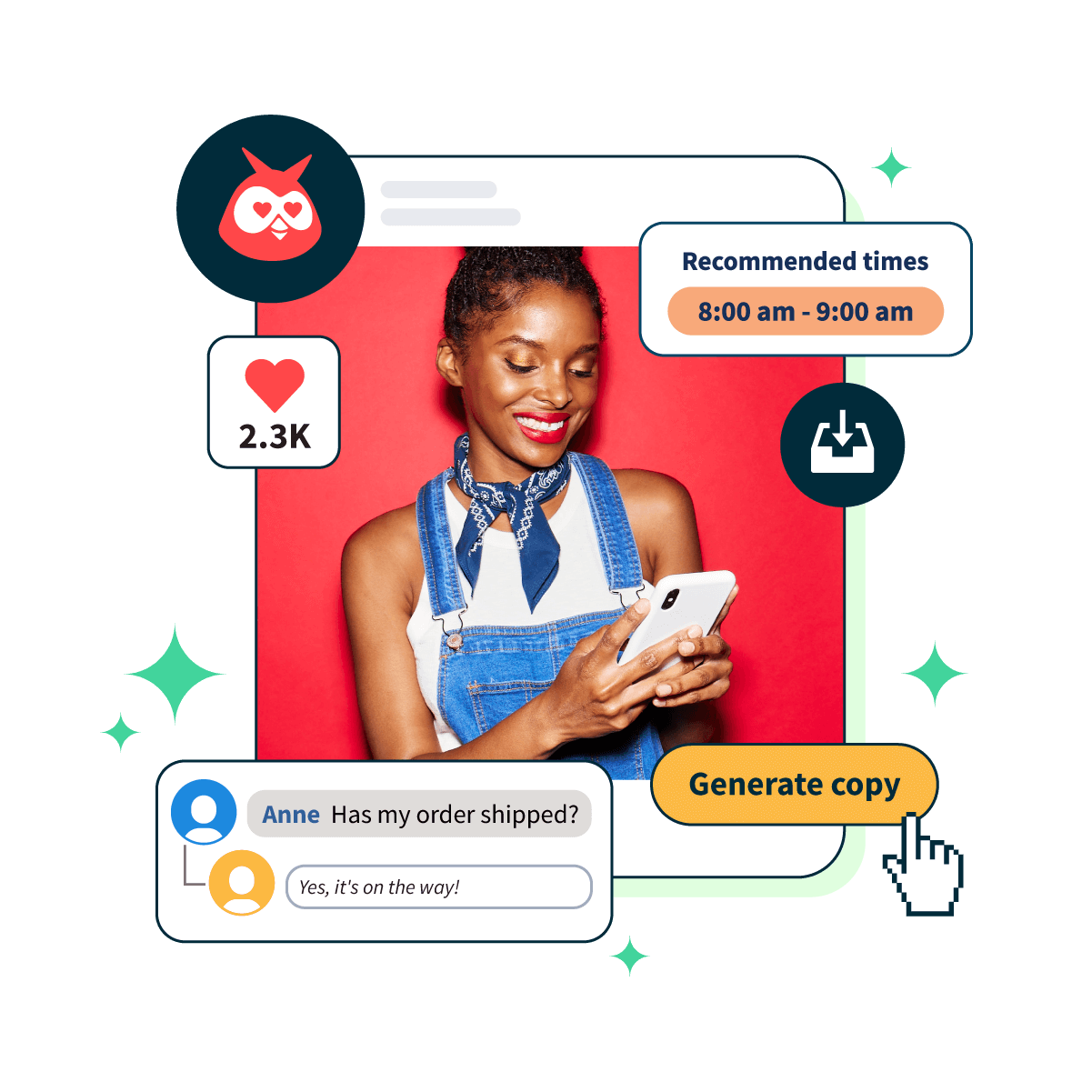 roduct image for Hootsuite, a free nonprofit software platform for marketing