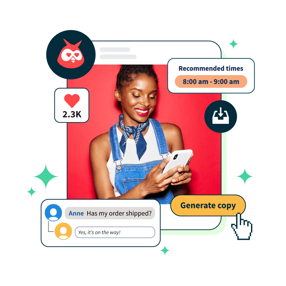 roduct image for Hootsuite, a free nonprofit software platform for marketing