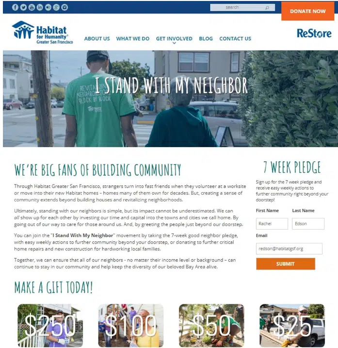 volunteer journey