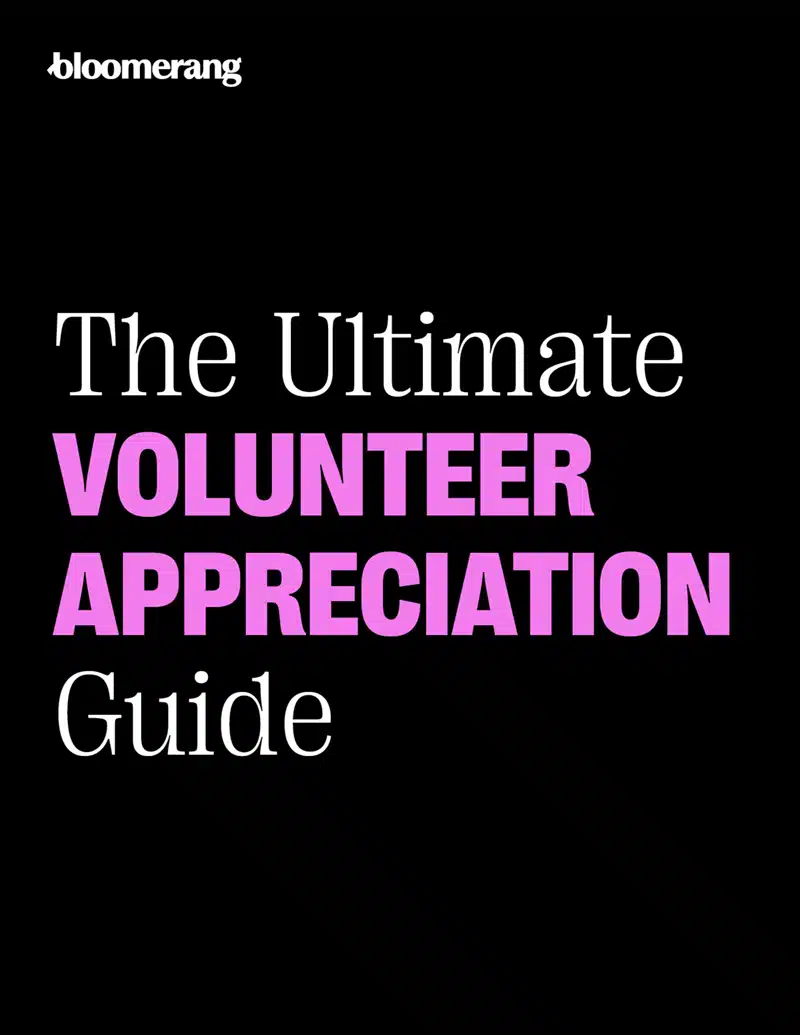 Ultimate volunteer appreciation guide ebook cover