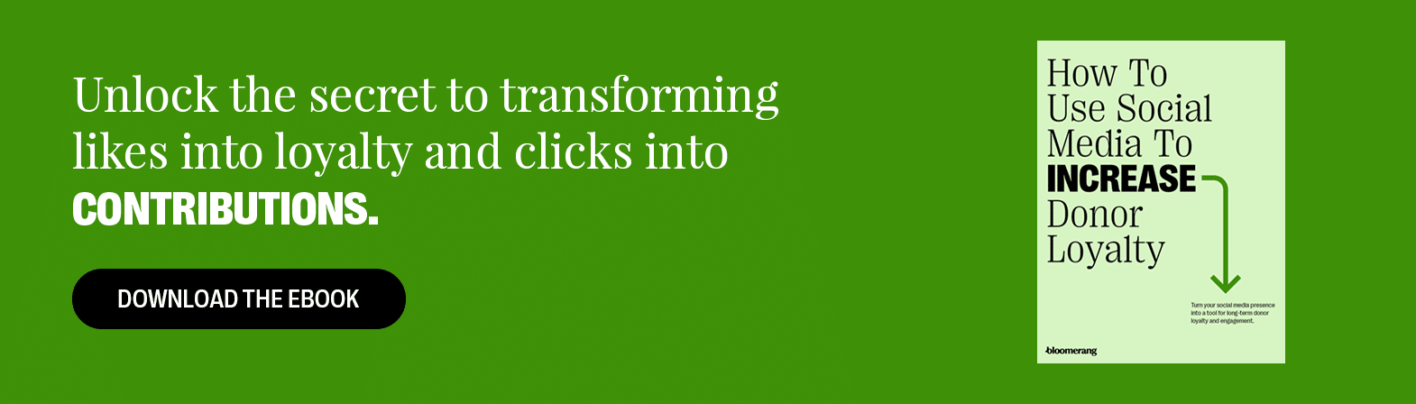 Unlock the secret to transforming likes into loyalty and clicks into contributions. Download the eBook