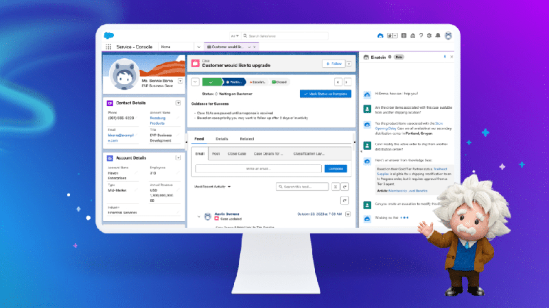 Einstein Co Pilot AI tool for nonprofits