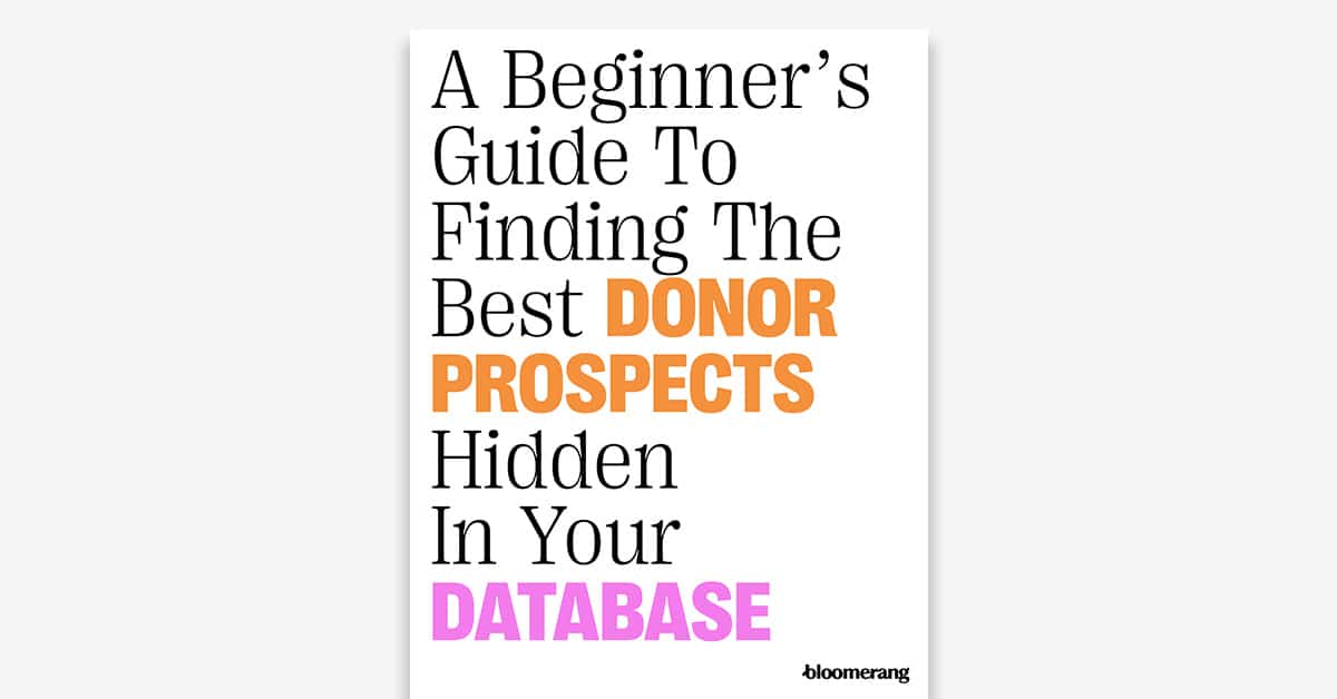 Feature Beginners Guide To Finding Best Donor Prospects