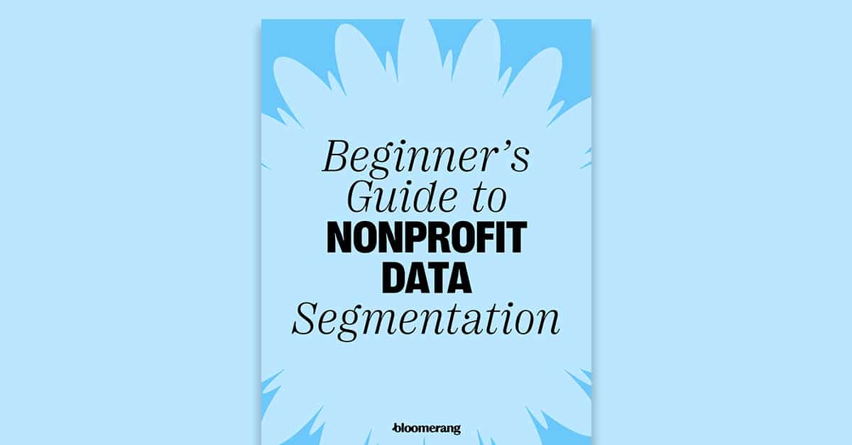 Feature Beginners Guide To Nonprofit Data Segmentation