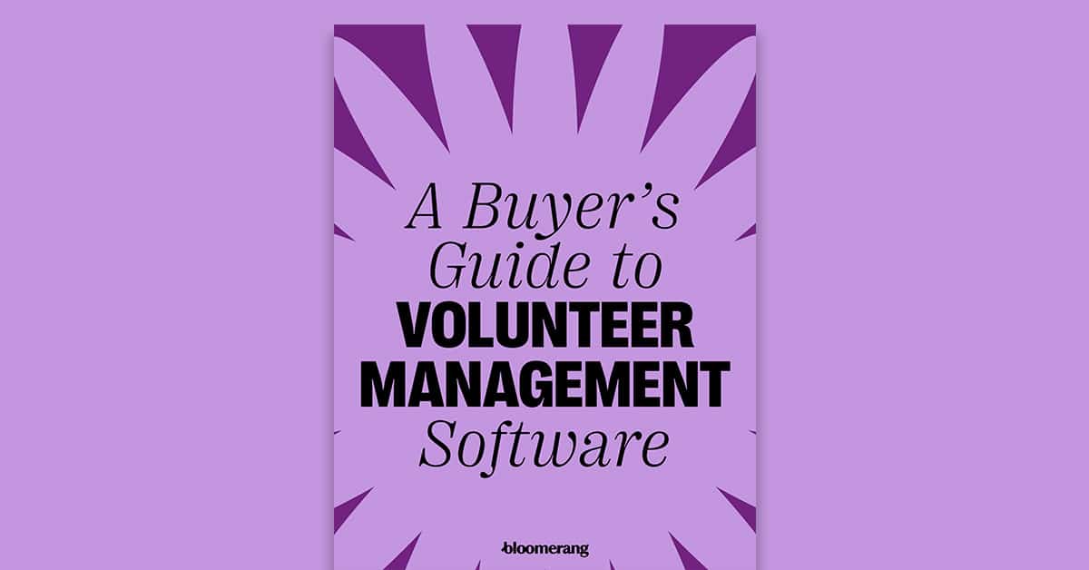 Feature Buyers Guide To Volunteer Management Software