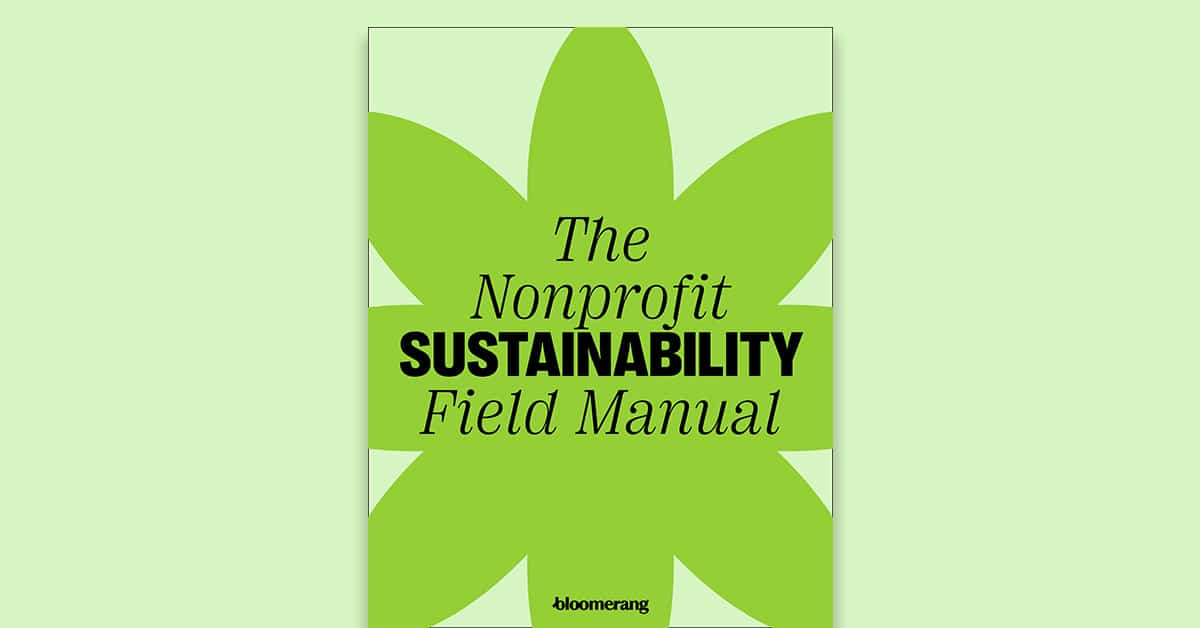 Feature Nonprofit Sustainability Field Manual