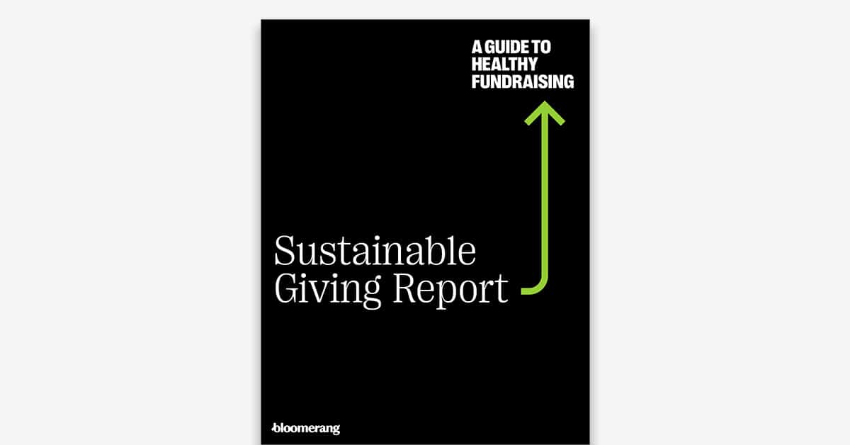 Feature Sustainable Giving Report