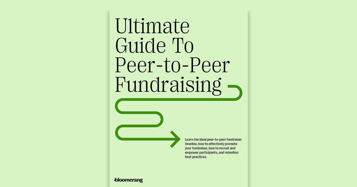 Feature Ultimate Guide To Peer To Peer Fundraising