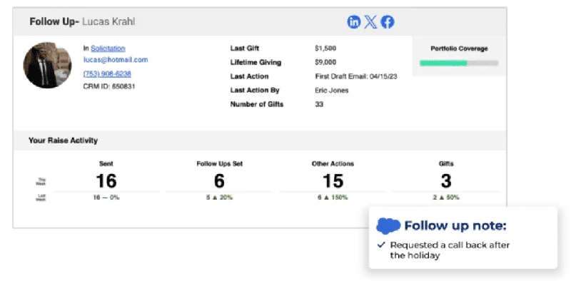 Gravyty AI tool for nonprofits