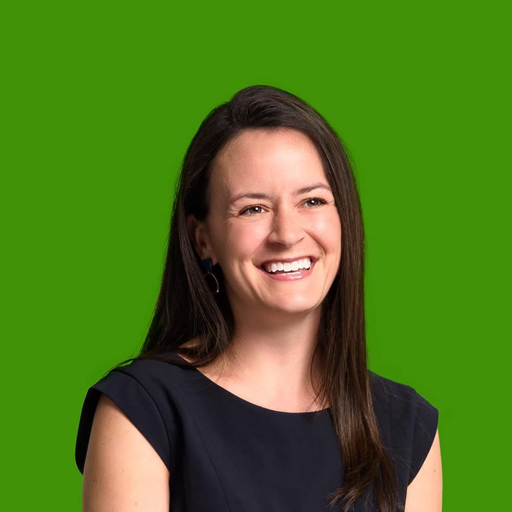 Real Customer Rachel Dark Green Square