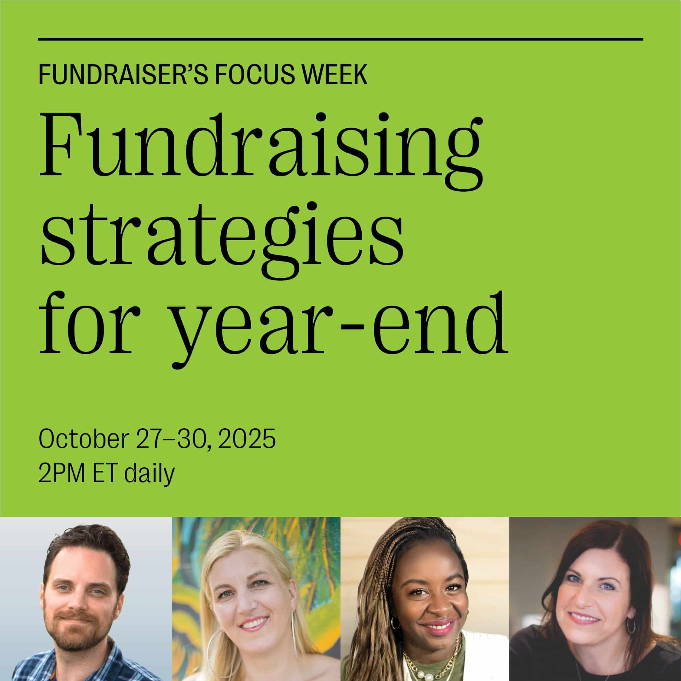 091125 Fundraisers Focus Week