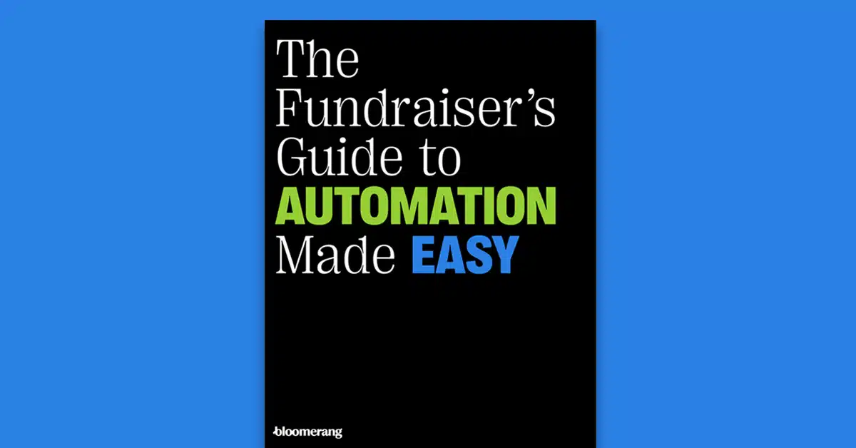 Feature The Fundraisers Guide To Automation Made Easy