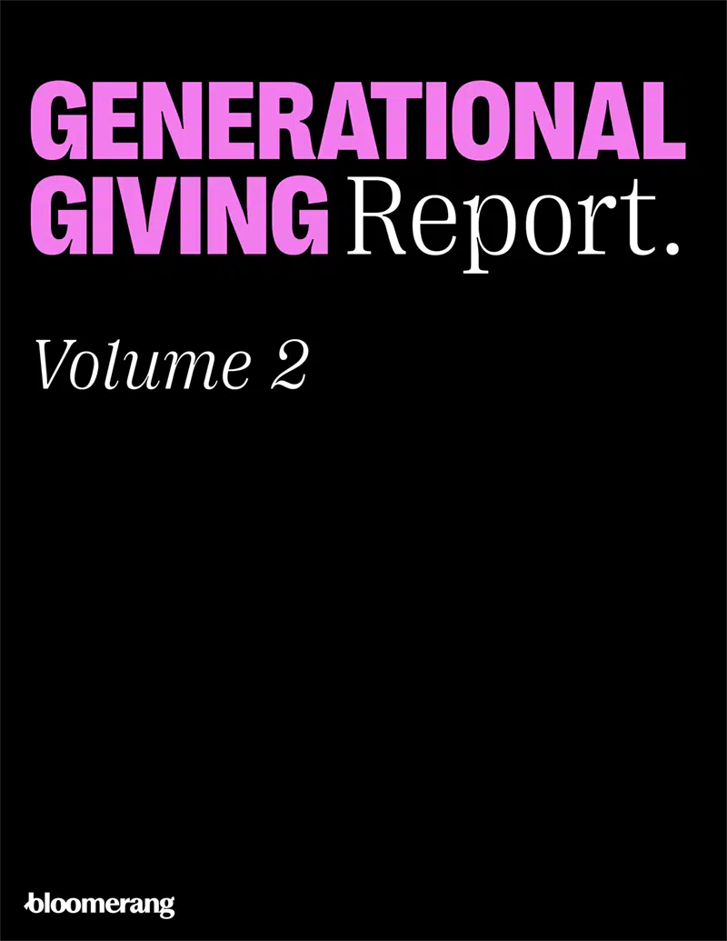 Generational Giving Report ebook cover